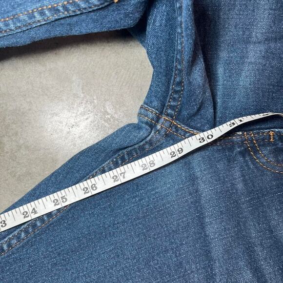 Denizen Levi's 285 Relaxed Fit Blue Straight Leg Jeans - Picture 7 of 8